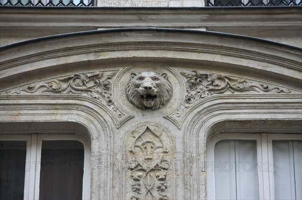 France, ile de france, paris 9e arrondissement, rue notre dame de lorette, immeuble, no49, restauration, decor, sculpture

Date : 2011-2012