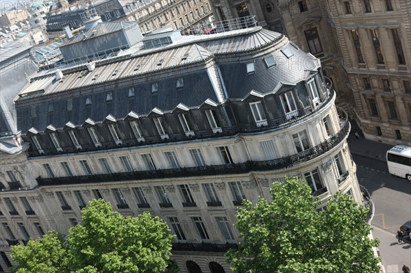 France, ile de france, paris 10e, 40 boulevard haussmann, galeries lafayette, terrasse, vue sur l'opera garnier, panorama

Date : 2011-2012