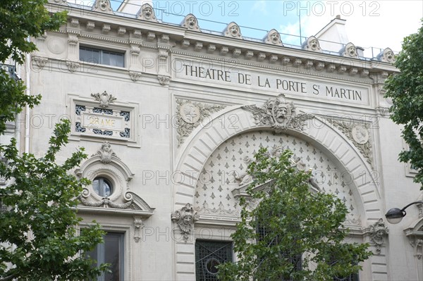 France, ile de france, paris, 10e arrondissement , boulevard saint martin, theatre de la porte saint martin,  salle de spectacles

Date : 2011-2012