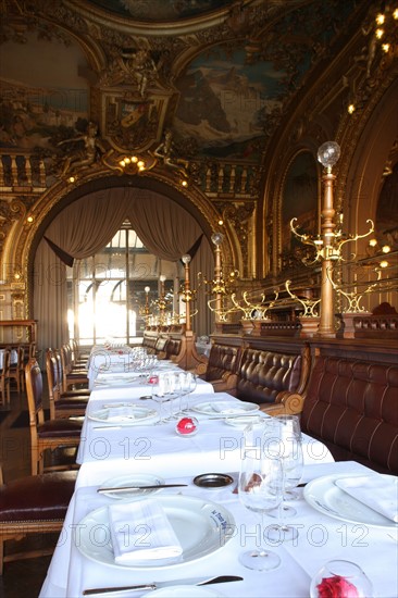 France, ile de france, paris 12e arrondissement, place louis armand, gare de lyon, restaurant le train bleu, gastronomie

Date : 2011-2012