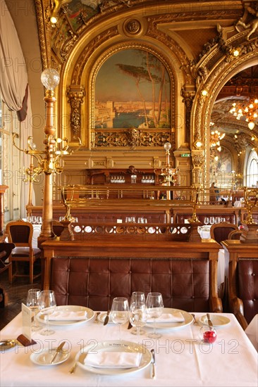 France, ile de france, paris 12e arrondissement, place louis armand, gare de lyon, restaurant le train bleu, gastronomie

Date : 2011-2012