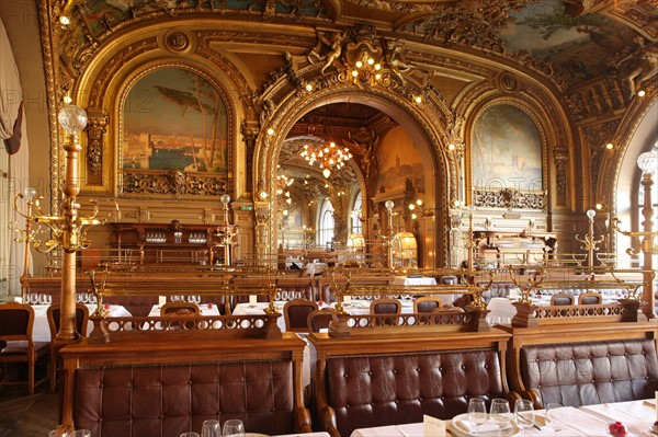 France, ile de france, paris 12e arrondissement, place louis armand, gare de lyon, restaurant le train bleu, gastronomie

Date : 2011-2012