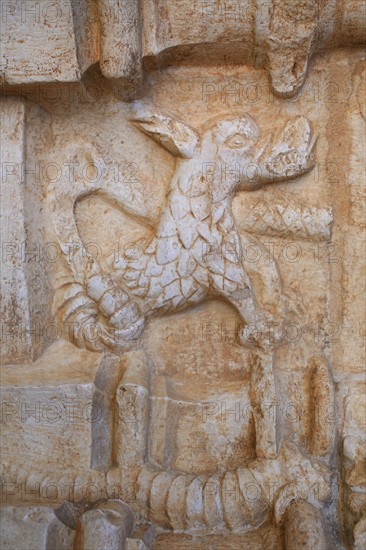 portugal, lisbonne, lisboa, signes de ville, belem, monastere des Hieronimytes, monasteiro dos jeronimos, couvent, cloitre, detail sculpture, statue, ornement
Date : septembre 2011