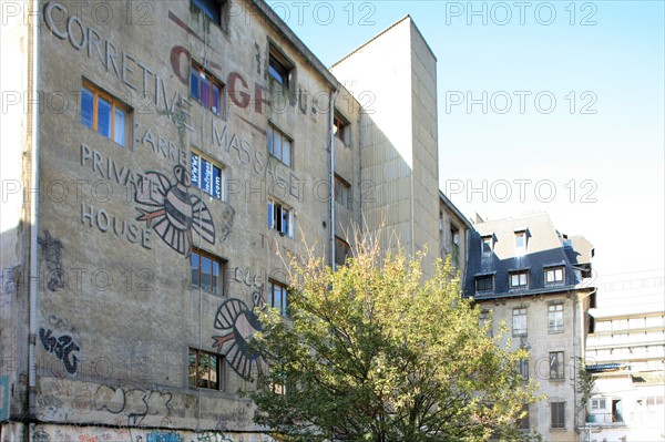 France, ile de france, paris 13e arrondissement, quartier bibliotheque, rue des frigos, anciens entrepots frigorifiques, ateliers d'artiste,


Date : 2011-2012