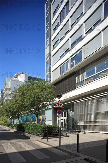 France, ile de france, paris, 13e arrondissement, zac paris rive gauche, rue georges balanchine, groupe scolaire george balanchine, ecole elementaire et ecole maternelle, education,


Date : 2011-2012