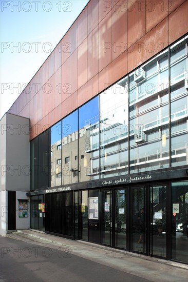 France, ile de france, paris, 13e arrondissement, zac paris rive gauche, rue primo levi, groupe scolaire primo levi, ecole elementaire et ecole maternelle, education,


Date : 2011-2012