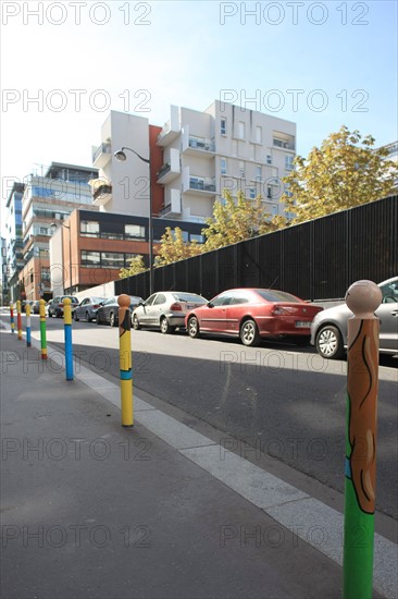 France, ile de france, paris, 13e arrondissement, zac paris rive gauche, rue rene goscini, groupe scolaire primo levi, ecole elementaire et ecole maternelle, education,


Date : 2011-2012