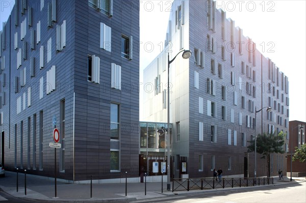 France, ile de france, paris, 13e arrondissement, zac paris rive gauche, 47 rue des grands moulins, groupe scolaire, ecole elementaire et ecole maternelle, education,


Date : 2011-2012