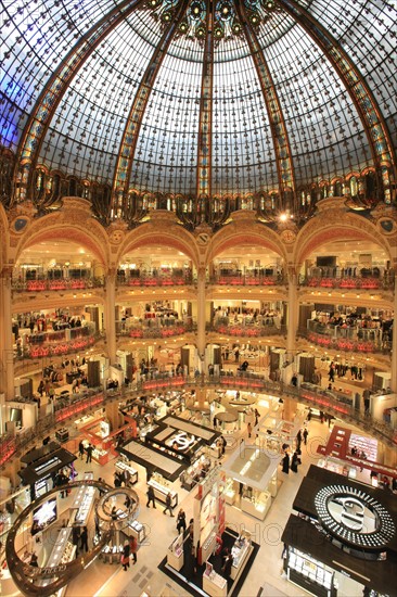 Galeries Lafayette in Paris