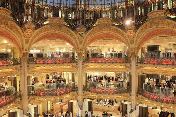 Galeries Lafayette in Paris