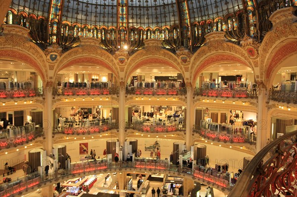 Galeries Lafayette in Paris