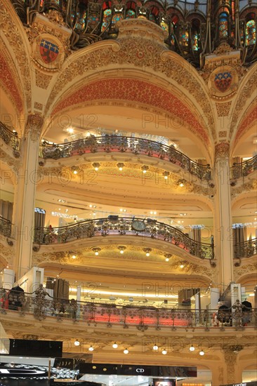 Galeries Lafayette in Paris