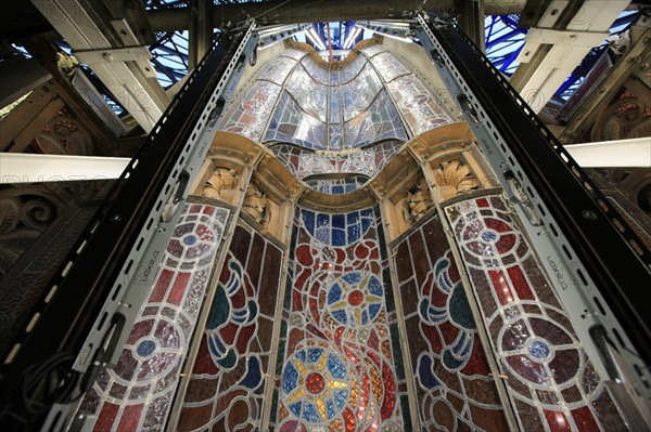 Great dome of Galeries Lafayette in Paris