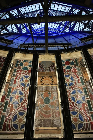 Great dome of Galeries Lafayette in Paris