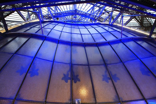 Great dome of Galeries Lafayette in Paris