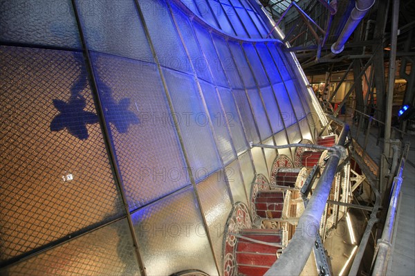 Great dome of Galeries Lafayette in Paris