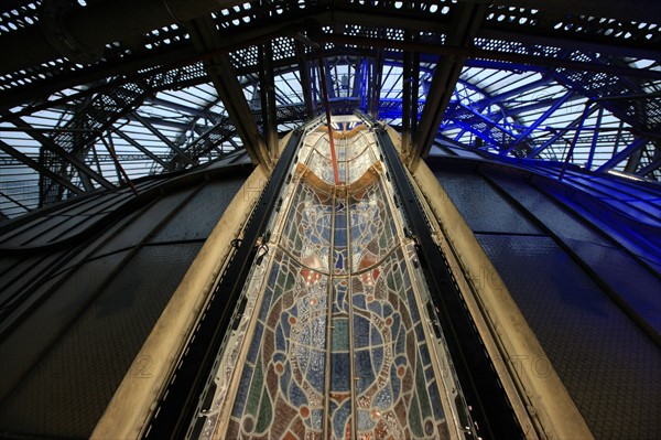 Great dome of Galeries Lafayette in Paris