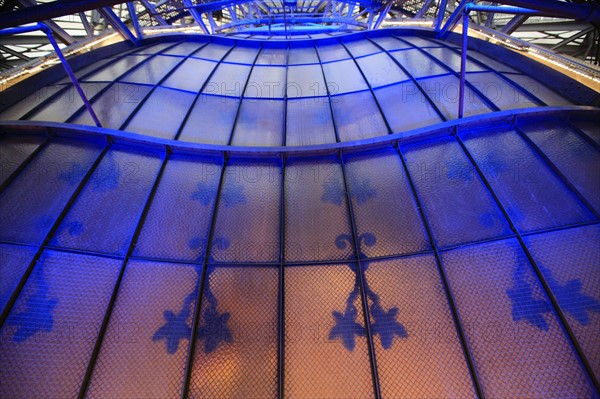 Great dome of Galeries Lafayette in Paris