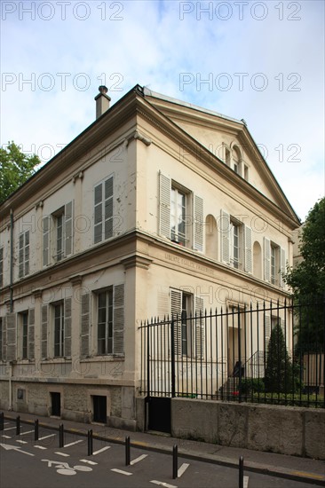 France, ile de france, paris, 15e arrondissement, 1 place de grenelle, maison, ancienne mairie du village de grenelle,