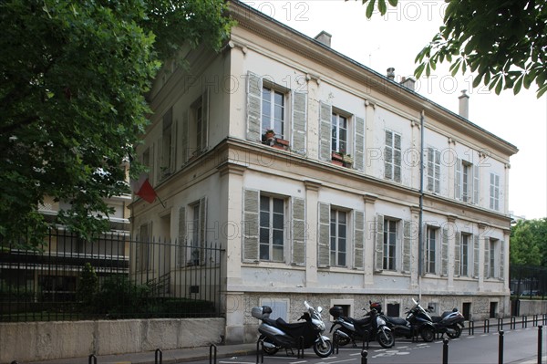 France, ile de france, paris, 15e arrondissement, 1 place de grenelle, maison, ancienne mairie du village de grenelle,