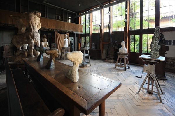 france, region ile de france, paris 15e arrondissement, rue antoine bourdelle, musee bourdelle, sculpture, atelier, artiste, exposition,