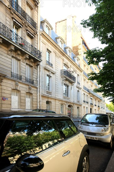 Façades Avenue d'Eylau, Paris