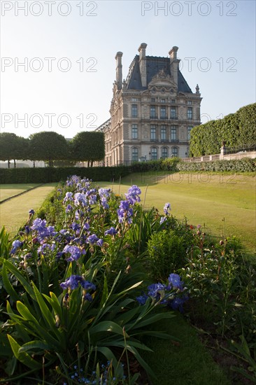 France, Region Ile de France, Paris, 1er arrondissement, jardin des Tuileries, bassin,