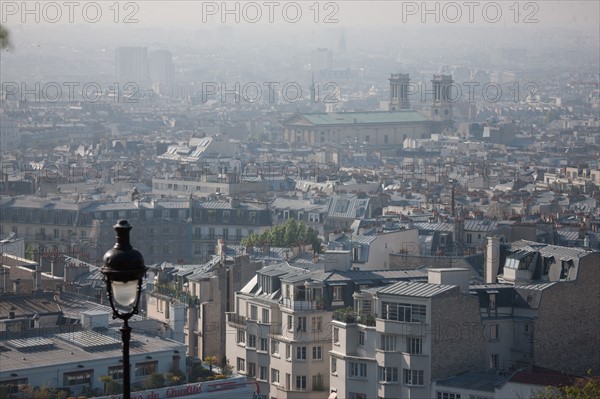 France, Region Ile de France, Paris, 18e arrondissement, Montmartre, basilique du Sacre Coeur,