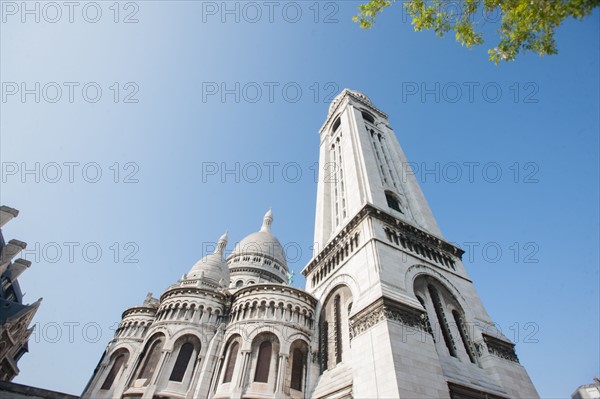 France, Region Ile de France, Paris, 18e arrondissement, Montmartre, basilique du Sacre Coeur,