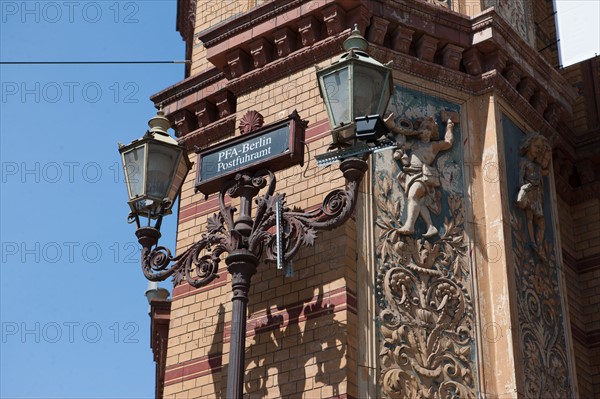 Allemagne (Germany), Berlin, Scheunenviertel, quartier des Granges, Postfuhramt, anciennes ecuries de la Poste,