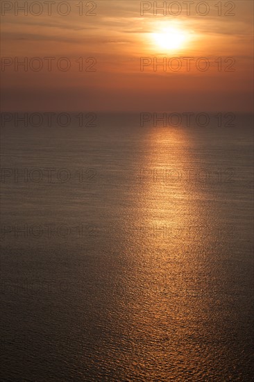 France, region Haute Normandie, Seine Maritime, pays des hautes falaises, Etretat, falaise d'aval,