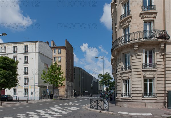 France, Ile de France, Hauts-de-Seine, ville de Clichy-la-Garenne, allee Leon Gambetta, terre plein central
Mention obligatoire : CRT PIdF