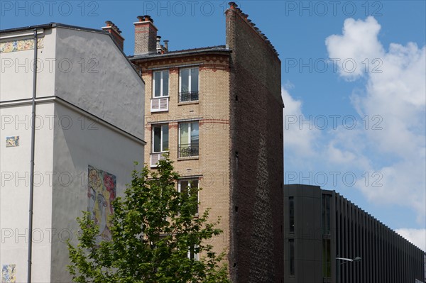 France, Ile de France, Hauts-de-Seine, ville de Clichy-la-Garenne, allee Leon Gambetta, terre plein central
Mention obligatoire : CRT PIdF