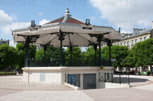 France, Ile de France, Hauts-de-Seine, ville de Clichy-la-Garenne, place des Martyrs de l'Occupation allemande,
Mention obligatoire : CRT PIdF