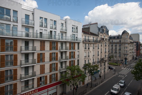 France, Ile de France, Hauts-de-Seine, ville de Clichy-la-Garenne, rue Martre, conservatoire Leo Delibes,
Mention obligatoire : CRT PIdF