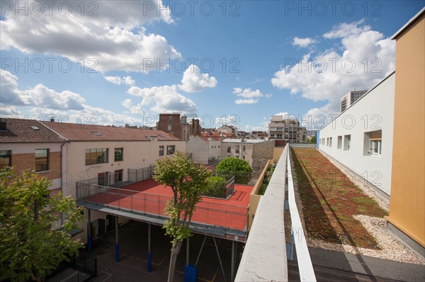 France, Ile de France, Hauts-de-Seine, ville de Clichy-la-Garenne, rue Martre, conservatoire Leo Delibes,
Mention obligatoire : CRT PIdF