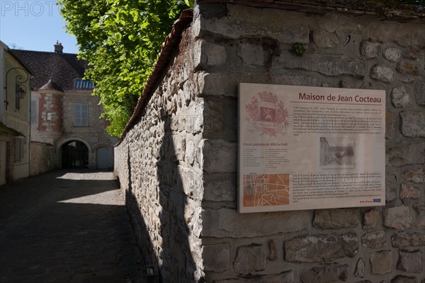 France, Ile de France, Essonne, Milly-la-Foret, musee, maison de Jean Cocteau,
Mention obligatoire : CRT PIdF