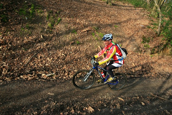 France, Haute Normandie, Seine Maritime, Abbaye du Valasse, journee des sports, randonnee, equitation, attelage et vtt, 30 mars 2014,