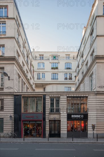France, Ile de France, Paris 10e arrondissement, 51 rue de Paradis, ancien hotel de Raguse, Galerie Rouge 58