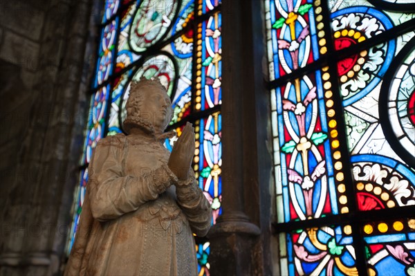 France, Ile de France, Seine Saint Denis, basilique de Saint-Denis, necropole des rois de France,