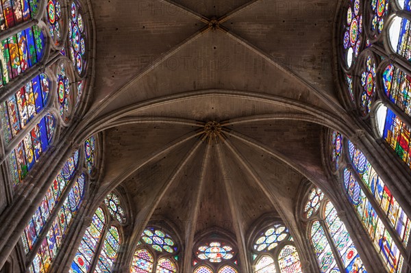 France, Ile de France, Seine Saint Denis, basilique de Saint-Denis, necropole des rois de France, choeur,