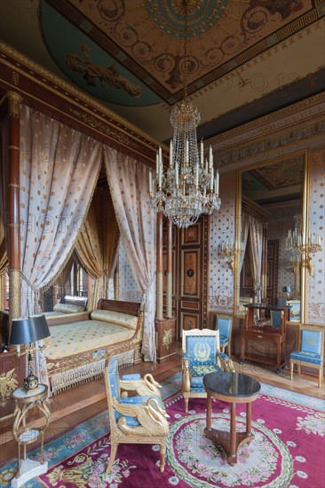 France, Ile de France, Paris 7e arrondissement, 78 rue de Lille, Hotel de Beauharnais, residence de l'ambassadeur d'Allemagne, hotel particulier, chambre du prince Eugene