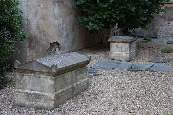 France, Ile de France, Paris 19e arrondissement, 44 rue de Flandre, cimetiere juif portugais, propriete du Consistoire Juif Francais