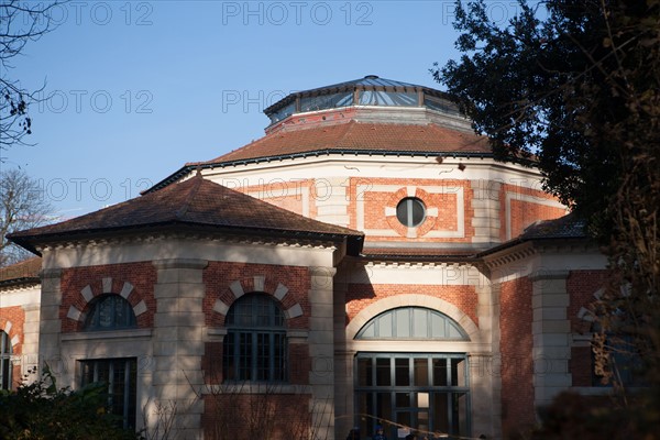 France, Ile de France, Paris 5e arrondissement, Jardin des Plantes, menagerie, rotonde,