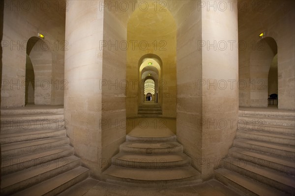 France, Ile de France, Paris 5e arrondissement, place du Pantheon, Pantheon, crypte, necropole,