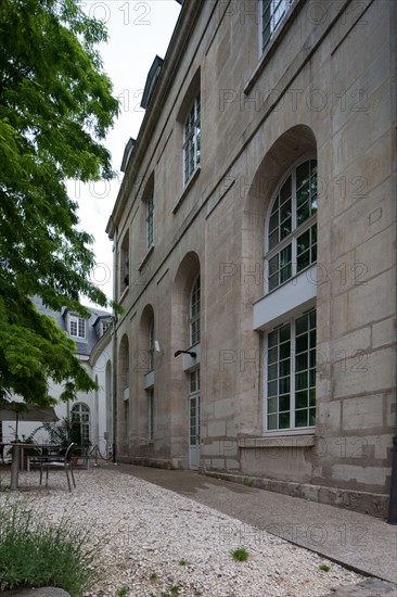 France, Ile de France, Paris 10e arrondissement, rue Saint-Martin, ancien couvent des Recollets, arcades, Maison de l'Architecture