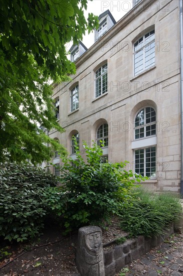 France, Ile de France, Paris 10e arrondissement, rue Saint-Martin, ancien couvent des Recollets, arcades, Maison de l'Architecture