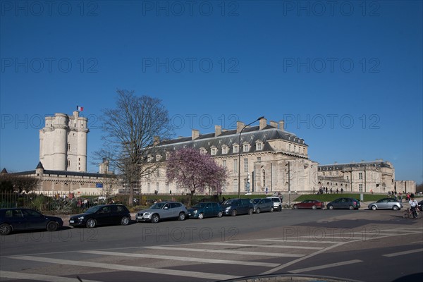 France, Ile de France, Val de Marne, Vincennes, chateau de Vincennes, monument historique, donjon,