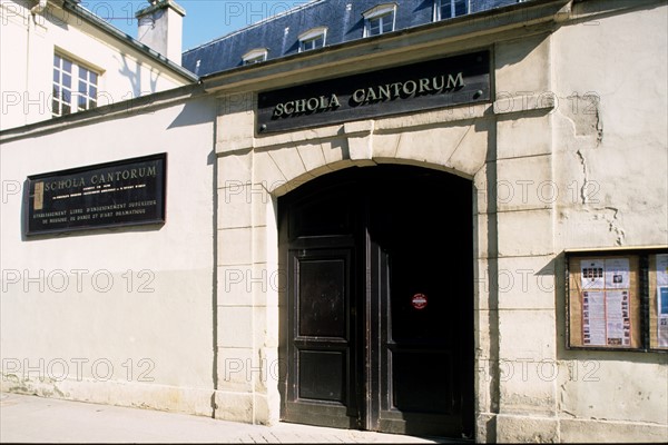 La Schola Cantorum, Paris