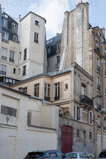 Paris 5e arrondissement, trou dans l'ilot au 8 rue Henri Barbusse